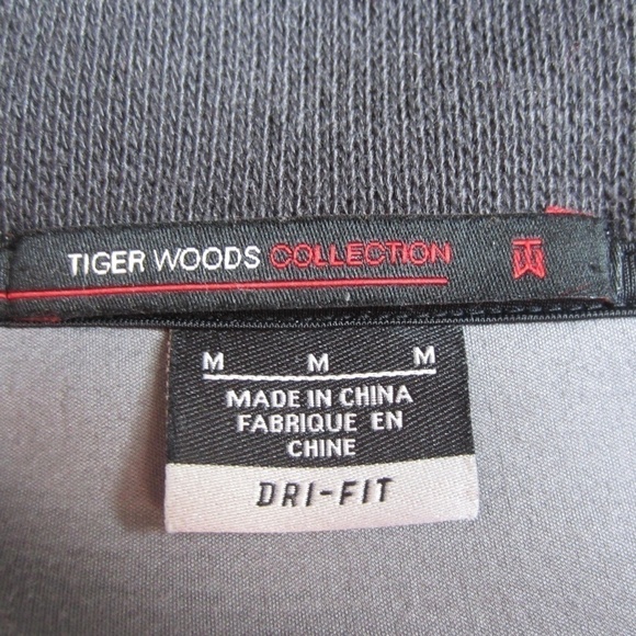 Nike Tiger Woods Collection Jacket Men's M Unfinished Sample ,Dry-Fit - Picture 9 of 16